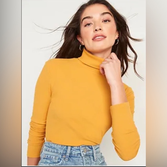 Old Navy Tops - Brand new Old Navy rib knit turtleneck  sz m and xxl